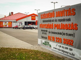 Szélvédő javítás fényszóró polírozás Kecskemét szélvédő javítás fényszóró polírozás